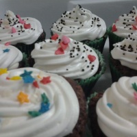 Cup cake chantilli