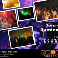 super promoção rolando, pacotes de som e iluminação a partir de R$ 800,00
