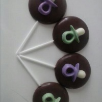 Pirulito Chocolate Chupeta