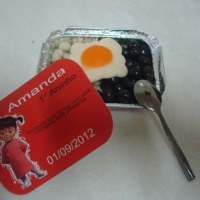 Marmitinha de Arroz, Feijão e Ovo