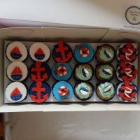 Cupcakes Temático: Marinheiro