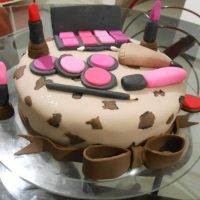 Bolo Make Up(Maquiagem) Um arrrazo!