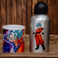 Squeeze Prata e Caneca Personalizado