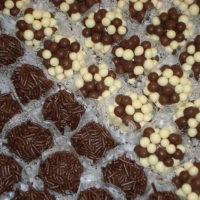 Brigadeiro tradicional e chocoballs