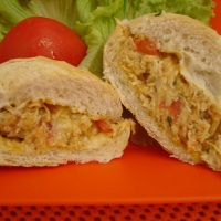 Lanche de frango