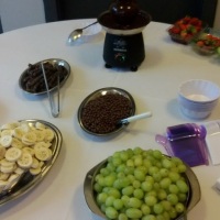 Cascata de chocolate