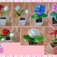 Flores em EVA...todos os tipos de arranjos a partir de R$ 6,50