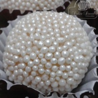 Doce perolado chocolate branco