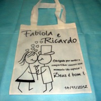 SACOLA PARA CASAMENTO