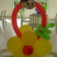 Centro de Mesa Turma da Mônica