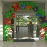 Arco Tema da Turma da Mônica