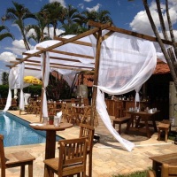 Pergolado, para eventos ao ar livre