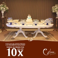 Mesa para o bolo