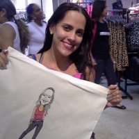 CARICATURAS EM ECO-BAGS