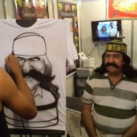 CARICATURA EM CAMISA AO VIVO