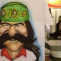 CARICATURA EM CAMISA AO VIVO