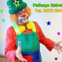 show dos palhaços Estrela e Estrelinha, palhaço para festas, mágicos, fantoche de Peppa ligue 3873 3