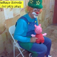 Estorinha de  fantoche da Peppa Pig contada pelo palhaço Estrela ligue 3873 3845