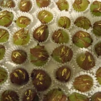Uva com chocolate