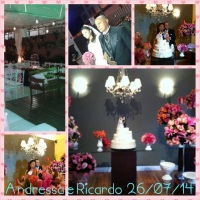 Andressa e Ricardo
Espaço Mariah - Osasco