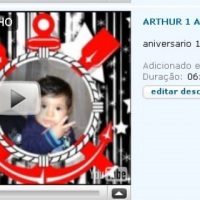 video para aniversario infantil de time