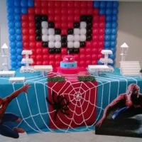 Decoração para festa Homem Haranha