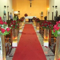 Colunas de vidro
