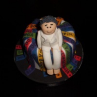 Mini bolo Senhor do Bonfim