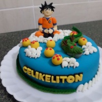 bolo do dragon ball Uberlândia