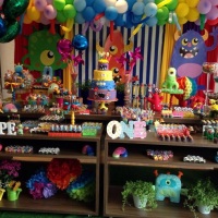 Decoração monstrihos
