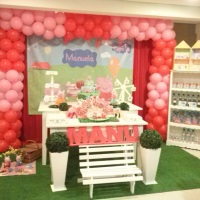 Decoração peppa pig