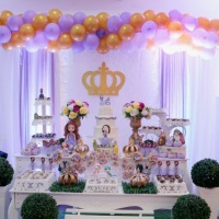 Decoração princesa sofia