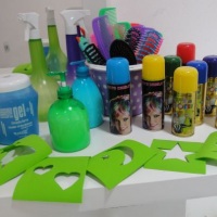 Acessórios para colorir cabelo