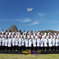 Drone para filmagem, locação de beca