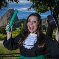 Beca completa para formatura, colação de grau