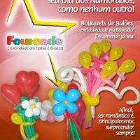 Bouquets em balão