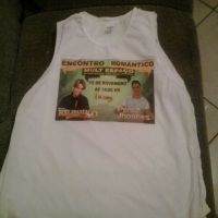 Camiseta Poliester Branca Personalizada