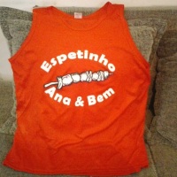 Camiseta Poliester vermelha Personalizada