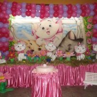 Decoração "Gatinha Marie"