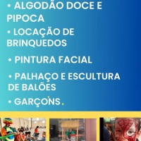 PRESTAÇÃO DE SERVIÇOS PARA FESTAS, ANIVERSÁRIOS INFANTIS E EVENTOS EM GERAL