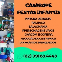 PRESTAÇÃO DE SERVIÇOS PARA FESTAS, ANIVERSÁRIOS INFANTIS E EVENTOS EM GERAL EM ANÁPOLIS GO