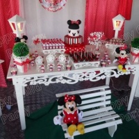 Decoração kit 2 - Minnie Vermelha