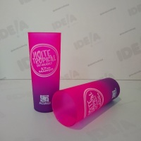 Copo Long Drink Degradê Personalizado. Diversas opções de cores do copo e de impressão. Personalize