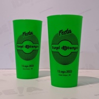 Copo Eco Personalizado modelos de 250ml, 400ml e de 600ml. Diversas opções de cores do copo e de imp