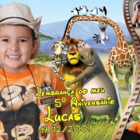 Lembrancinha 7x10 com imã