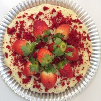 Naked Cake; Bolo Red Velvet
