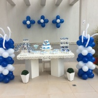 Almoço de Aniversário da Marina(Mesa Frozen)