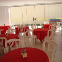Locação de Mesa Redonda 90cm