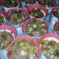 Cupcakes natalinos.