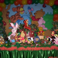mesa tematica pooh baby